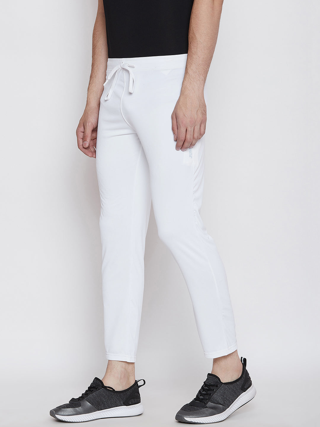 White colour track discount pants