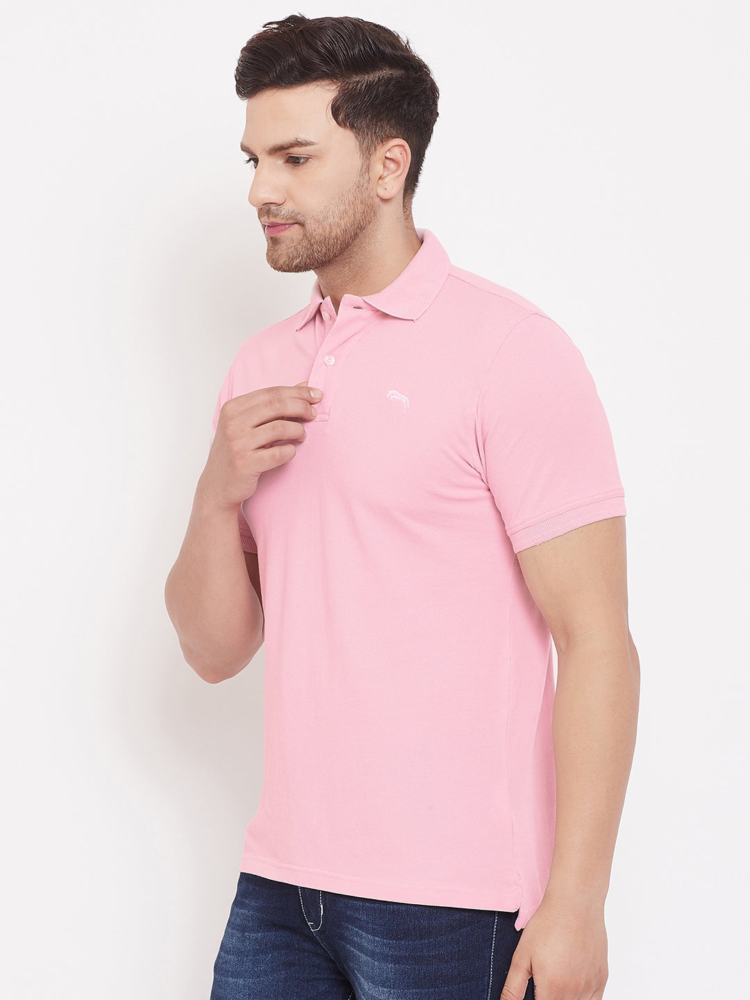 Hot pink clearance polo t shirt