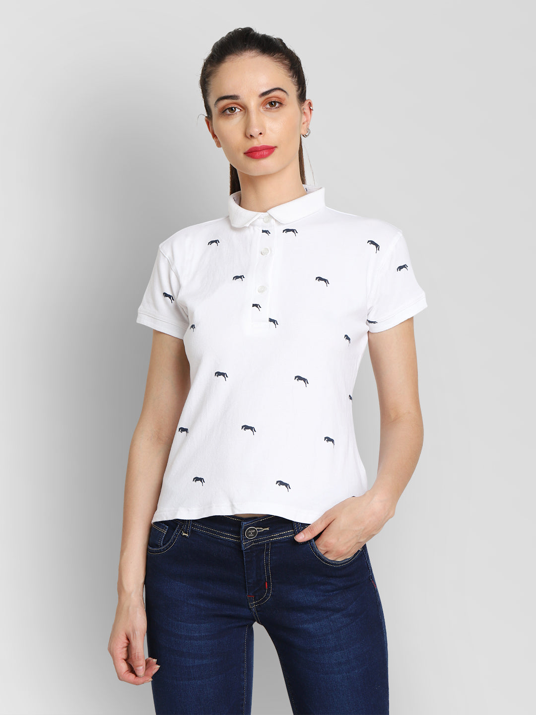 Collar t shirt outlet for women