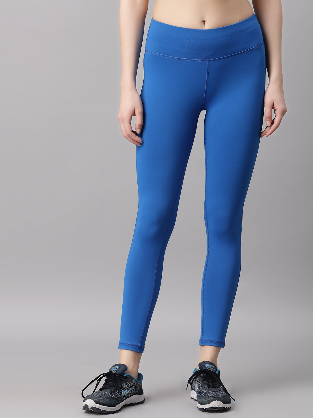 Royal blue cheap running tights