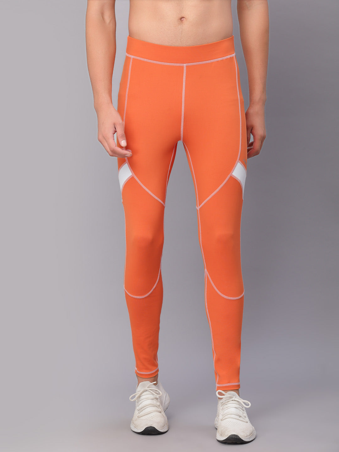 Mens orange compression pants online