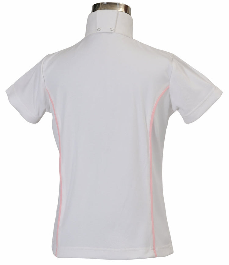 TuffRider Children's Kirby Kwik Dry Short Sleeve Show Shirt - Breeches.com