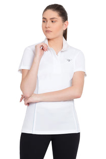 TuffRider Ladies Kirby Kwik Dry Short Sleeve Show Shirt - Breeches.com