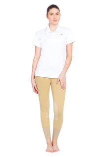 TuffRider Ladies Kirby Kwik Dry Short Sleeve Show Shirt - Breeches.com