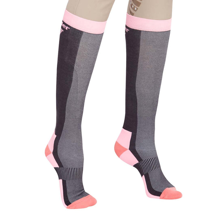 TuffRider Ladies Ventilated Knee Hi Socks - Breeches.com