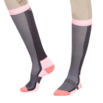 TuffRider Ladies Ventilated Knee Hi Socks - Breeches.com