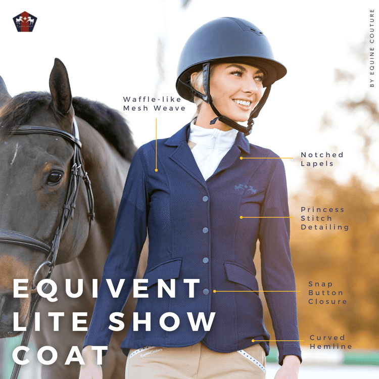 Equine Couture Ladies EquiVent Lite Show Coat - Breeches.com