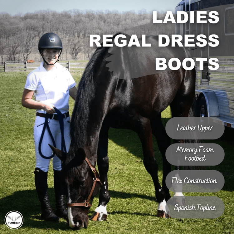 TuffRider Ladies Regal Dress Boots - Breeches.com