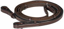 Henri de Rivel Pro Rubber Lined Web Reins - Breeches.com