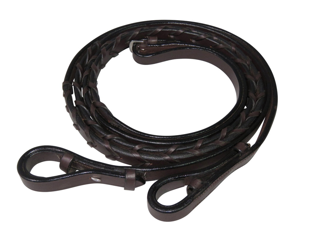 Henri De Rivel Flat Laced Reins - Breeches.com