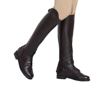 TuffRider Ladies Starter Back Zip Field Boots in Synthetic Leather - Breeches.com