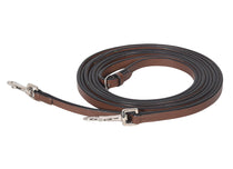 Henri de Rivel Advantage Breastplate Draw Reins - Full Leather with Breastplate Snap - Breeches.com