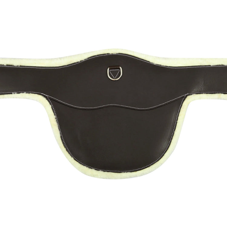 Henri de Rivel Anatomic Jumping Belly Guard Girth with Sherpa Fleece