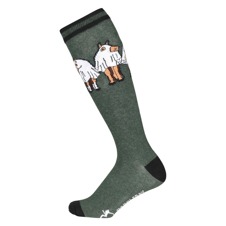 Dapplebay Horse Ghosts Knit Boot Socks