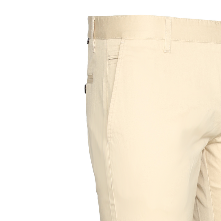 JUMP USA Men Safari Premium Cotton Slim Fit Sustainable Chinos