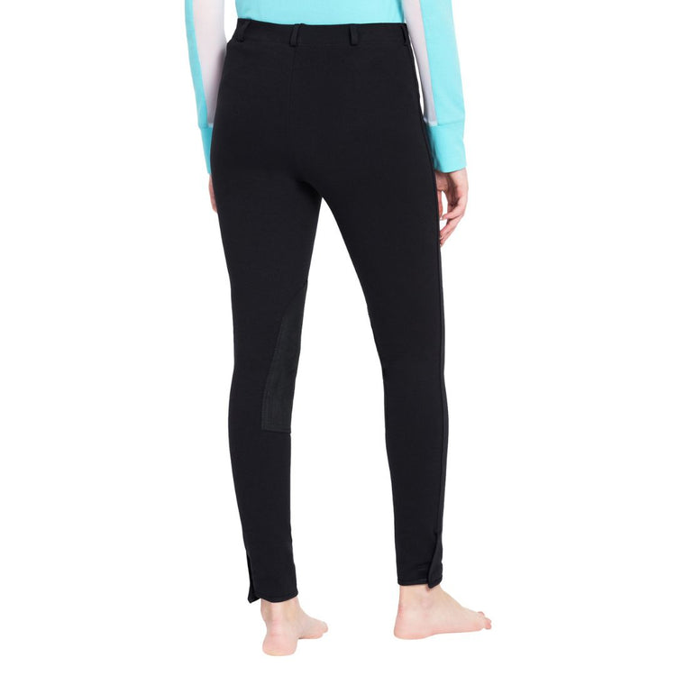 TuffRider Ladies Cotton Pull-On Knee Patch Plus Breeches