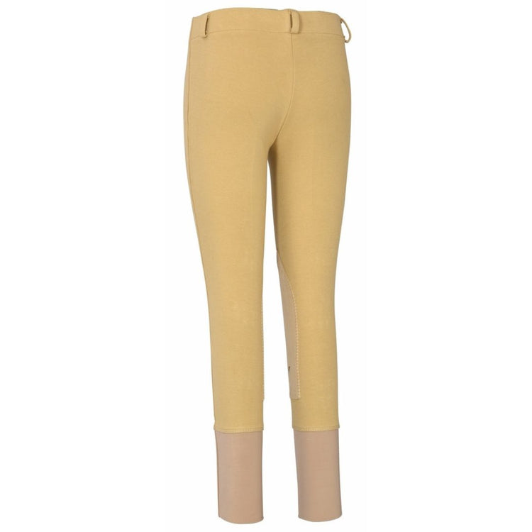 TuffRider Children's Starter Lowrise Pull-On Knee Patch Breeches