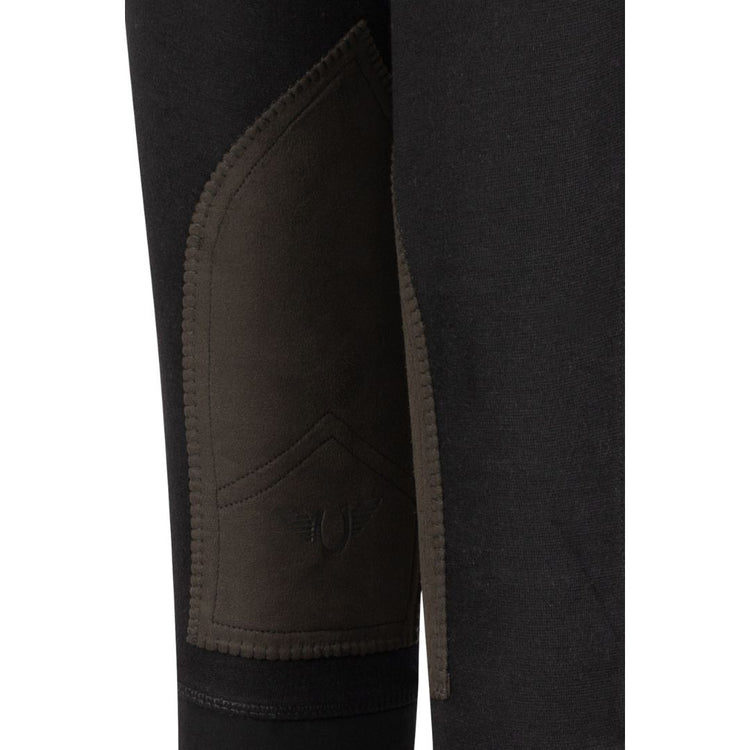 TuffRider Children's Cotton Pull-On Knee Patch Breeches