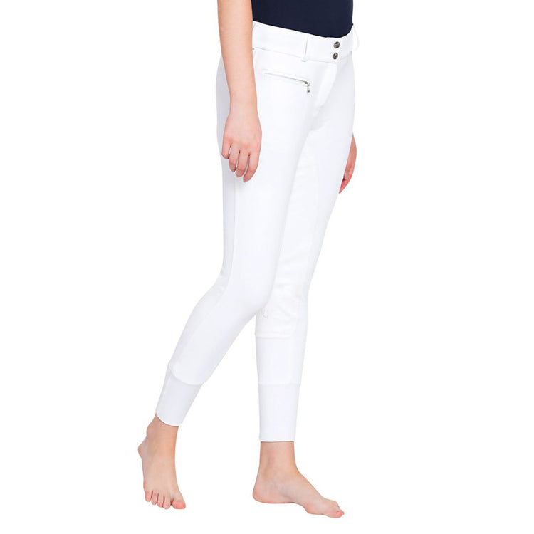 TuffRider Ladies Ribb Lowrise Wide Waistband Full Seat Breeches