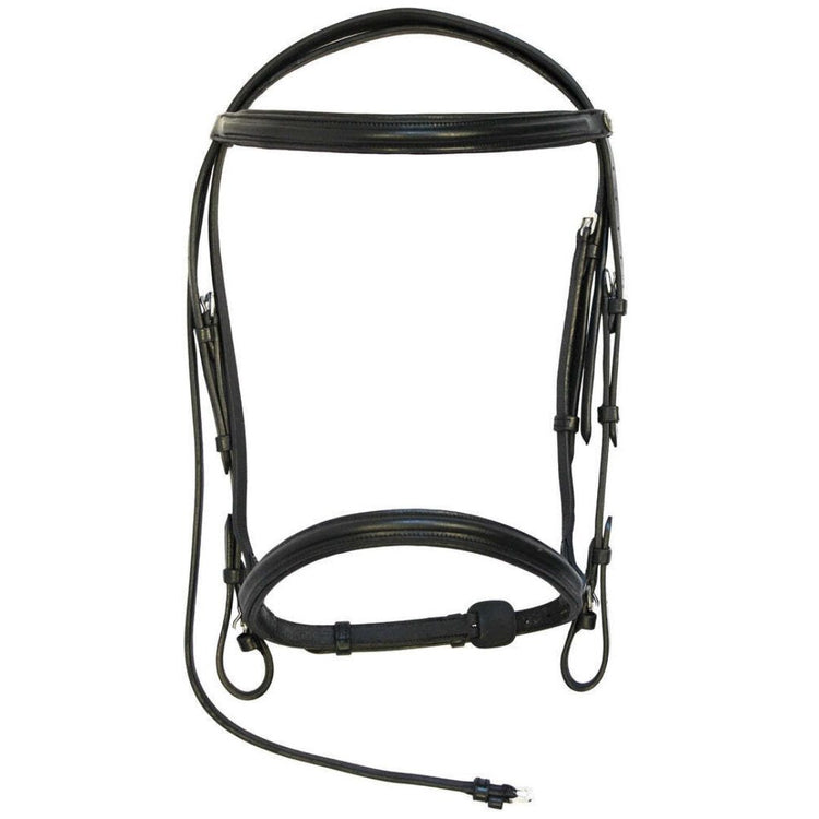 Henri de Rivel Pro Padded Dressage Bridle with Web Reins