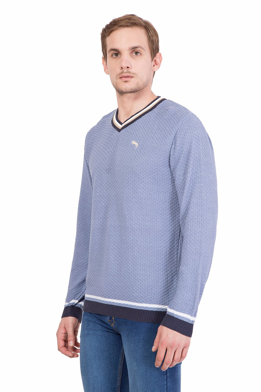 Men Full Sleeve Cotton Sweater - JUMP USA (1568783728682)