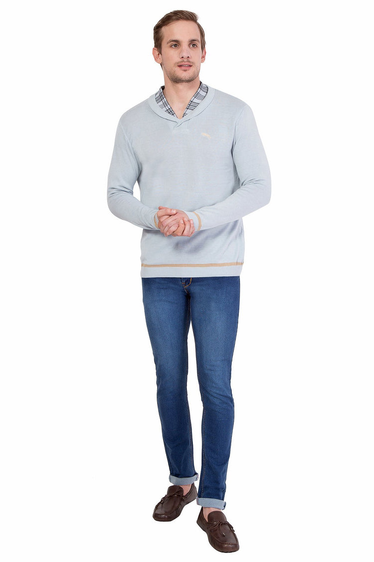 Men Full Sleeve Cotton Sweater - JUMP USA (1568784187434)