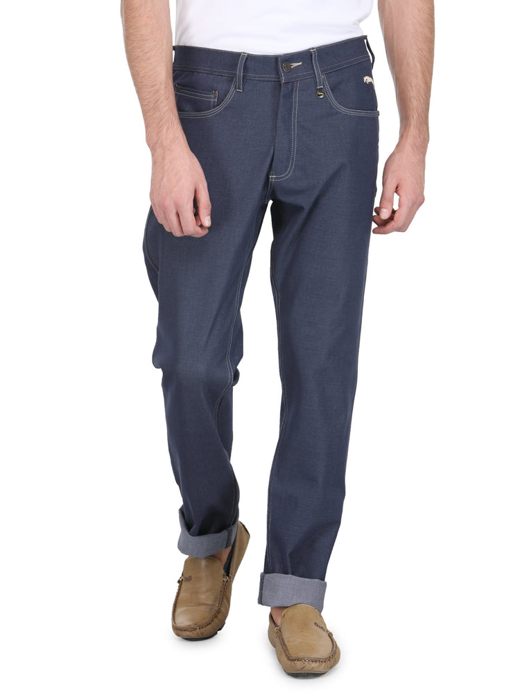 Men Regular Fit Four Way Streachable Jeans - JUMP USA (1568787562538)