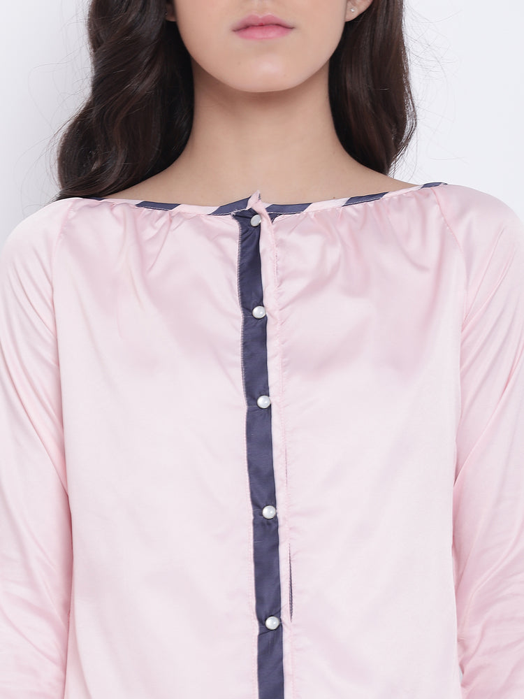 Women Pink Casual Tops - JUMP USA