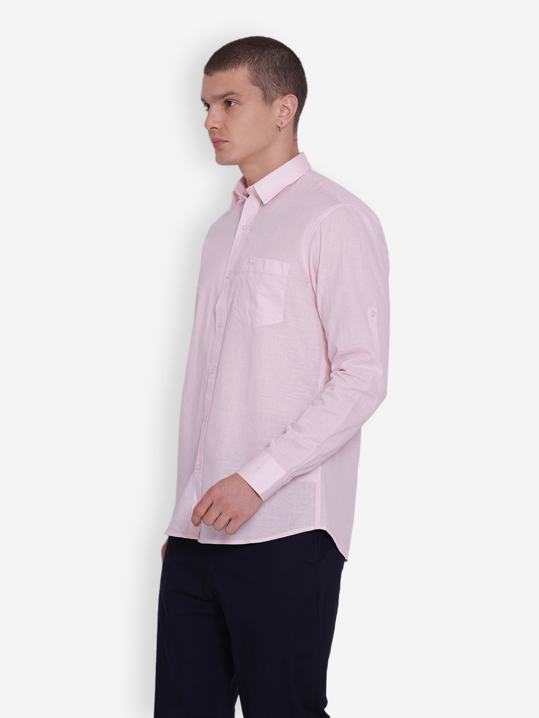 JUMP USA Men Solid Cotton Casual Shirts - JUMP USA